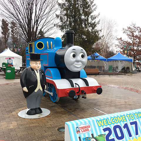 家族におすすめのトーマスランド